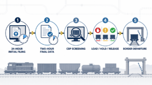 CBP Finalizes 24-Hour Rail Export Filing Rule—What U.S.–Canada and Mexico Shippers Must Rebuild Before Enforcement